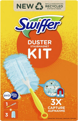 Swiffer Duster Stofdoekjes - Starterkit + 3 navullingen Febreze