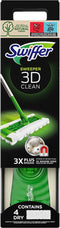 Swiffer Vloerreiniger 3D Clean Starterskit - 1 Vloerreiniger + 4 Droge En 2 Vochtige Vloerdoekjes