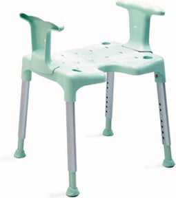 Swift douchekruk met armsteunen - groen - Etac