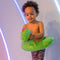 Swim Essentials | Groene Dier Splitring Dinosaurus Ø 55 cm