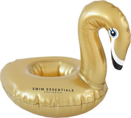 Swim Essentials Opblaasbare Bekerhouder - Zwembad Accessoires - Drankhouder Zwembad - Gouden Zwaan