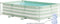 Swim Essentials Opzetzwembad - Frame Zwembad - Rechthoek - Groen/Wit Gestreept - 300 x 200 x 75 cm