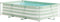 Swim Essentials Opzetzwembad - Frame Zwembad - Rechthoek - Groen/Wit Gestreept - 300 x 200 x 75 cm