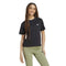 Dames-T-Shirt met Korte Mouwen Adidas Essentials Zwart Maat M
