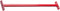 Swing King duikelstang 125cm staal - rood