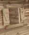 Swing King speelhuis Louise 120x120x160cm - Geïmpregneerd FSC hout