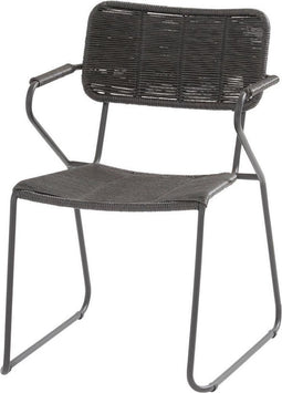Swing stapelbare dining stoel antraciet rope Taste 4SO - 1 stuk