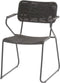 Swing stapelbare dining stoel antraciet rope Taste 4SO - 1 stuk