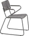 Swing stapelbare dining stoel antraciet rope Taste 4SO - 1 stuk