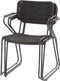 Swing stapelbare dining stoel antraciet rope Taste 4SO - 1 stuk