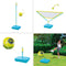 Swingball 5-in-1 Multiplay speelset met All Surface Basis Blauw/geel