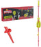 Swingball Classic - Tennispaal met All Surface Basis - Met Rackethouder & Grondspies - Rood/Geel