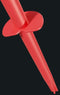 Swingball Classic - Tennispaal met All Surface Basis - Met Rackethouder & Grondspies - Rood/Geel