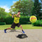 Swingball Reflex Tennis Pro - Tennistrainer Pro met All Surface Basis - Zwart/Geel