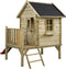 SwingKing Speelhuisje Camilla rood - 184x177x210cm
