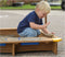 SwingKing Swingking Houten Zandbak met Waterbakken en Afdekzeil