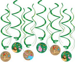 Swirl decorations - Jungle