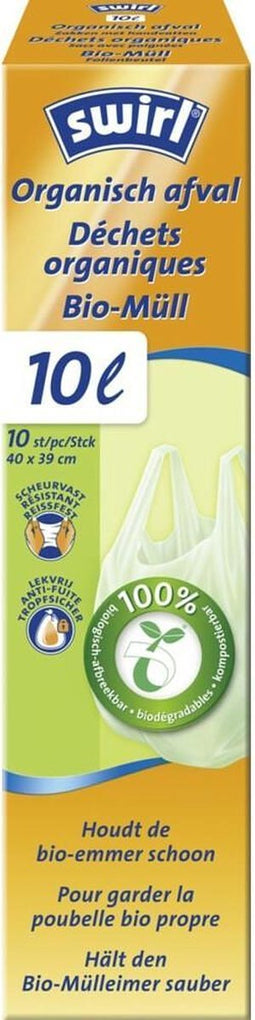 Swirl Pedaalemmerzakken Bio 10 liter 10 stuks