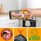 Swirl Pedaalemmerzakken met Fixeerband 60 liter 10 stuks