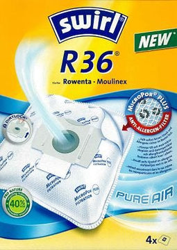Swirl vacuum cleaner bag R36 MicroPor Plus for Rowenta and Moulinex vacuum cleaners