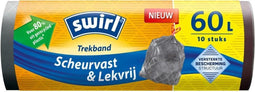 Swirl Vuilniszakken met Trekband 60 liter 10 stuks