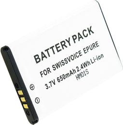 SWISSVOICE EPURE FULLECO DUO, EPURE oplaadbare batterij