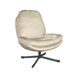 Swivel Lounge Chair Noel 80x66x57 cm