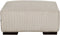 LUNGO - Hoekbank met ottomaan - Beige - Rechtszijdig - Corduroy