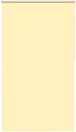 vidaXL - Rolgordijn - verduisterend - 130x230 - cm - stofbreedte - 126,6 - cm - geel