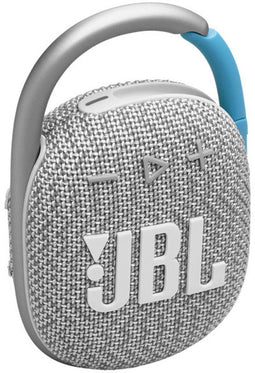 JBL Clip 4 Eco - Draadloze Bluetooth-luidspreker - IP67 water- en stofbestendig - Wit