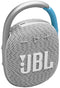 JBL Clip 4 Eco - Draadloze Bluetooth-luidspreker - IP67 water- en stofbestendig - Wit