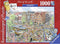 Ravensburger puzzel Fleroux Amsterdam - Legpuzzel - 1000 stukjes