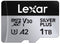 Lexar microSDXC Silver Plus - 1TB - Lezen 205MB/s Schrijven 150MB/s V30 A2
