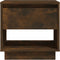 vidaXL - Nachtkastjes - 2 - st - 45x34x44 - cm - bewerkt - hout - gerookt - eikenkleurig