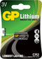 GP CR-2 - Li-Ion Batterij - Zwart