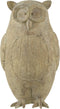 J-Line figuur Uil - polyresin - lichtbruin - large