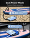 Swonder Seawolf - Dual-Power Paddle Board Pomp - 2x Snellere Elektrische Luchtpomp - 20 PSI - 6000mAh Batterij