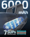 Swonder Seawolf - Dual-Power Paddle Board Pomp - 2x Snellere Elektrische Luchtpomp - 20 PSI - 6000mAh Batterij