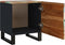 vidaXL - Nachtkastjes - 2 - st - 40x33x46 - cm - massief - gerecycled - hout