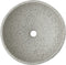 vidaXL - Opzetwasbak - rond - Φ41x14 - cm - keramiek - grijs