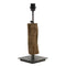Light & Living Tafellamp Siji - Bruin - 18x18x40cm - Woonkamer - Slaapkamer