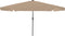 vidaXL - Tuinparaplu - met - LED-verlichting - 395x245 - cm - Taupe