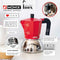 Monix M863109 - Italiaanse Koffiepot - 470 ml - Rood