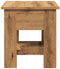 vidaXL - Salontafel - 40x40x42 - cm - bewerkt - hout - artisanaal - eikenkleur
