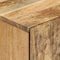vidaXL - Wastafelkast - 62x33x58 - cm - massief - mangohout