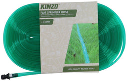 Kinzo Platte Sproeislang 25M - Tuinslang voor Gazon en Planten - Flexibel en Duurzaam