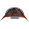 vidaXL - Tent - 4-persoons - waterdicht - grijs - en - oranje