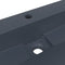 vidaXL - Wastafel - 60x38x11 - cm - mineraal - gegoten/marmer - gegoten - antraciet