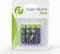 Gembird Alkaline AAA LR03 batterij - 1.5V - krachtige prestaties en lange levensduur (4 stuks)