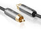 Nedis CATB24100GY50 - RCA subwooferkabel - 500 cm - Grijs